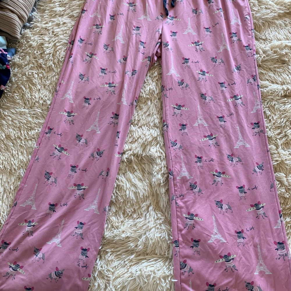 Nite nite brand pjs for woman comfy with tie waist size xlarge in good condition